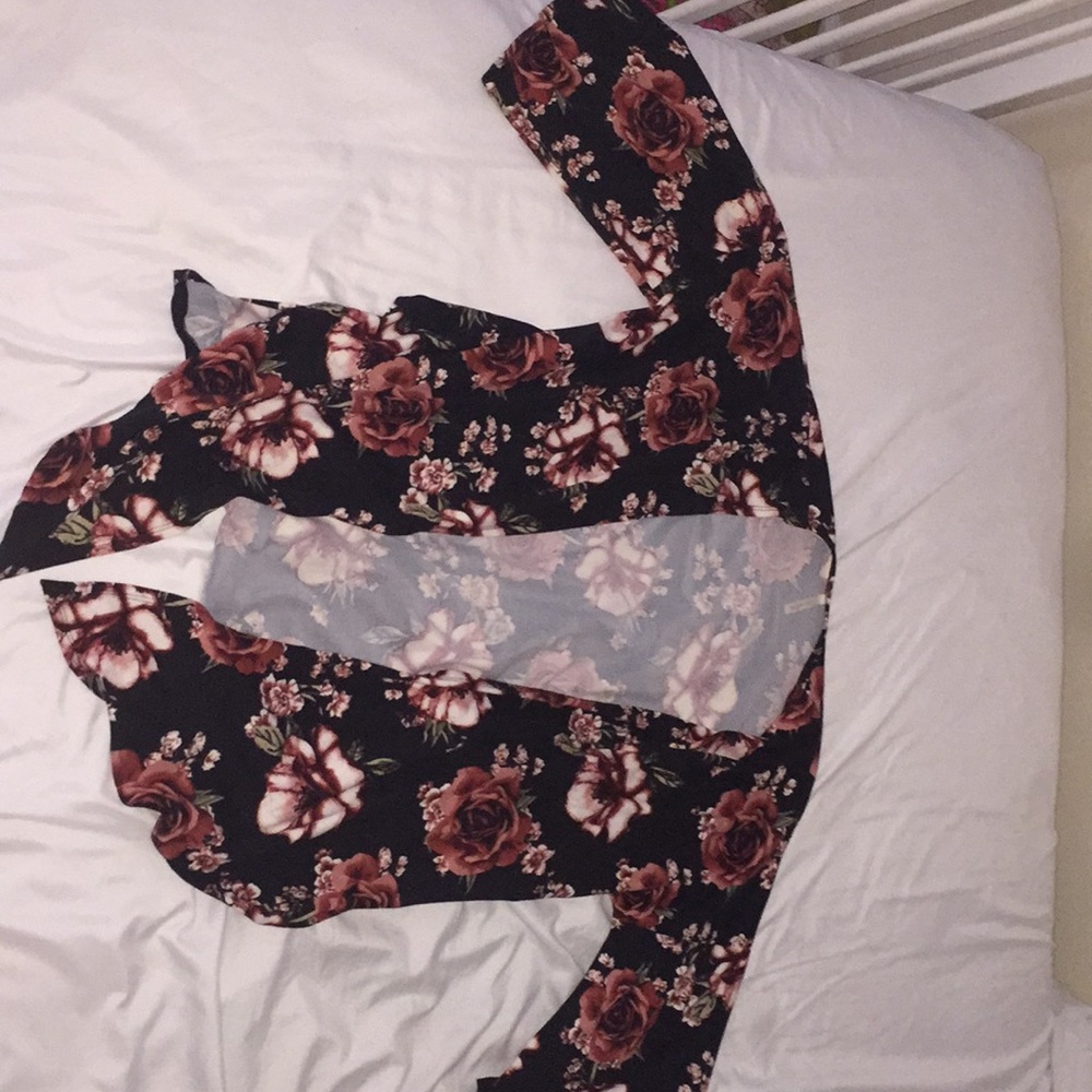 Floral cardigan